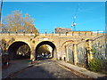 TQ3777 : Arch bridge over Creekside, Deptford by Malc McDonald