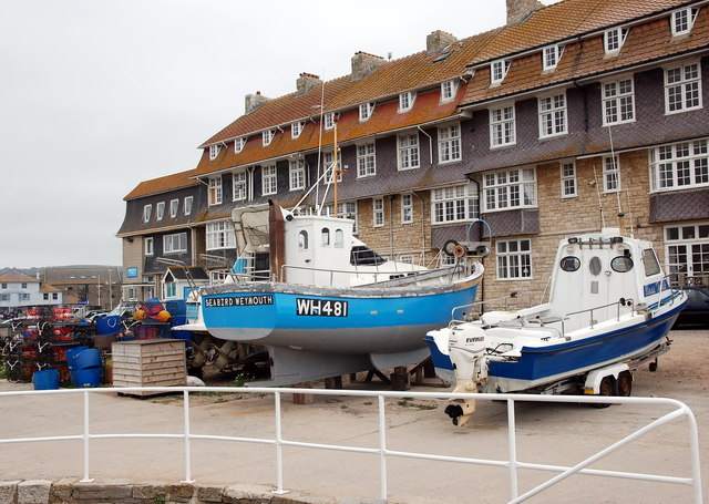 Harbour scene, West Bay