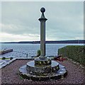 NJ0364 : Findhorn Mercat Cross by valenta