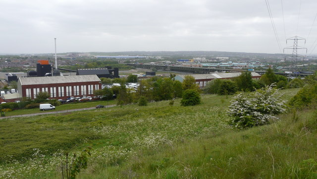 Tinsley Viaduct from Meadowhall Road