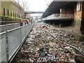 SJ8397 : The drained Rochdale Canal by Gerald England