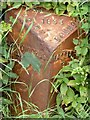 SJ9369 : Old Milepost in Lowerhouse, south of Macclesfield by n/a