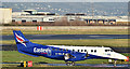 J3775 : G-MAJB, Belfast City Airport (December 2017) by Albert Bridge