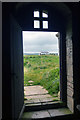 SY9675 : Doorway at St Aldhelm's Chapel, Worth Matravers, Dorset by Phil Champion