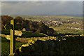 SK2162 : Public Footpath Crossings near Youlgreave, Derbyshire by Andrew Tryon