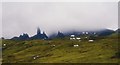 NG5054 : Tottrome and Old Man of Storr by Alan Reid