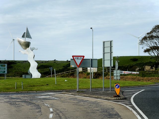 N15, Allingham Roundabout and Morning Star Sculpture