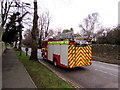 SP2511 : Oxfordshire Fire & Rescue fire engine in Burford by Jaggery