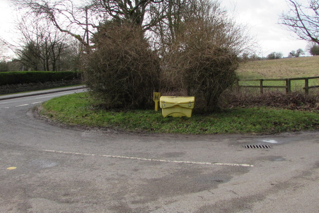 Yellow on a Fulbrook corner, West Oxfordshire