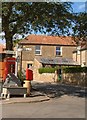 ST7358 : Type K6 Telephone Kiosk & memorial trough by Jeff Tomlinson