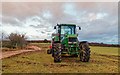 NH5549 : John Deere 7600 tractor by valenta