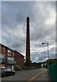 SJ9398 : Junction Mill Chimney by Gerald England