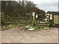 SJ7948 : Litter at Bateswood Country Park by Jonathan Hutchins