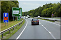 SH9876 : North Wales Expressway at Junction 24A by David Dixon