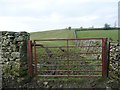 SD6770 : Gate on the bridleway to High Bentham by Christine Johnstone