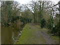 SK3927 : Trent and Mersey Canal at Weston Cliff by Alan Murray-Rust