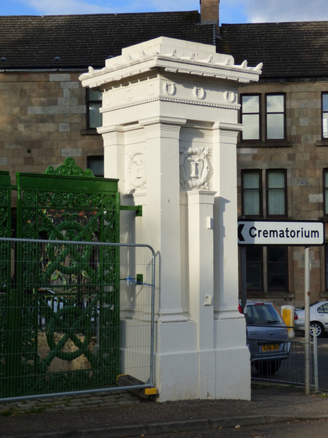 Greenock Cemetery Gates renovation