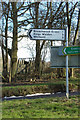 TL1320 : Roadsign on Chiltern Green Road by Geographer