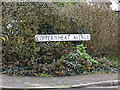 TM4977 : Copperwheat Avenue sign by Geographer