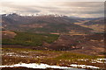 NH4888 : View West from Cnoc nan Sac, Ross-shire by Andrew Tryon