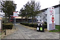 TL2300 : Entrance to Ed's Easy Diner at South Mimms Services by Geographer