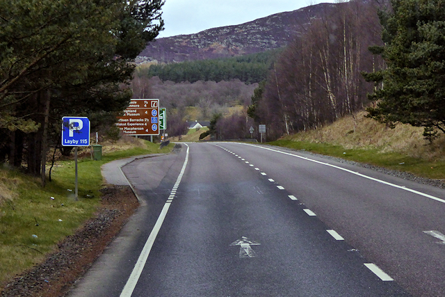 Layby 115, Southbound A9