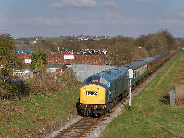 Diesel Train at Pimhole