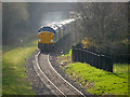 SD8010 : East Lancashire Railway Diesel Train Leaving Bury by David Dixon