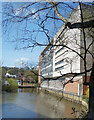 SU9949 : Debenhams and the River Wey by Des Blenkinsopp