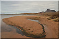 NC0907 : Sand Spit in Lochan Dearg, Coigach by Andrew Tryon