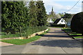 SP9063 : York Road with St Mary's church in the distance by Philip Jeffrey