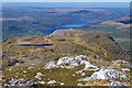 SH8624 : Aran Benllyn, northern summit area and onward views by Andrew Hill