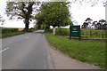 TM3769 : A1120 Yoxford Road, Hemp Green, Sibton by Geographer