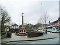 ST6854 : War memorial, Radstock by Christine Johnstone