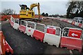 SO8541 : Roadworks on the A4104 at Upton-upon-Severn by Philip Halling