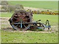 NU0118 : Farm machinery at Reaveley Greens Farm by Oliver Dixon