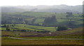 SO0345 : Hillside lane in evening light by Andrew Hill