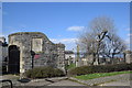 NJ6964 : Entrance to St Mary's kirkyard, Banff by Bill Harrison