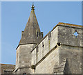 SE2967 : Markenfield Hall - chapel turret by Stephen Craven