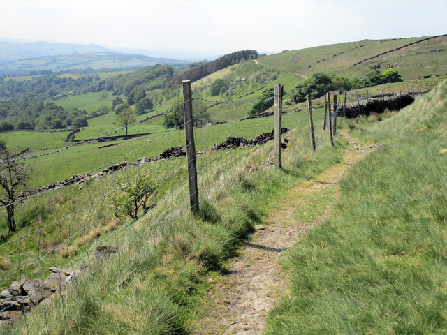 Footpath around Lees Hill