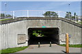 TQ5809 : South Road Bridge, The Cuckoo Trail, Hailsham by PAUL FARMER