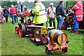 NT5348 : Model traction engine, Thirlstane Castle by Jim Barton