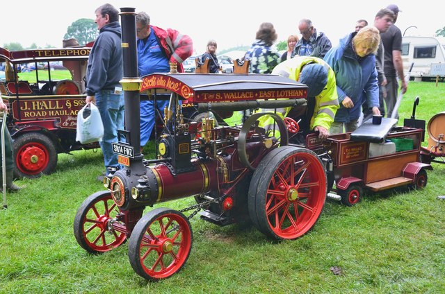 Traction engine 'Wally', Thirlstane Castle