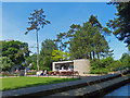 SZ0890 : Kiosk, Lower Gardens, Bournemouth by Robin Drayton