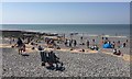 TV5595 : The beach at low tide, Birling Gap by Robin Stott