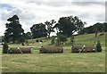 SK2014 : Cross-country fences at Catton Park by Jonathan Hutchins