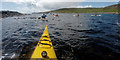 HU5240 : Paddling down Noss Sound by Andy Waddington