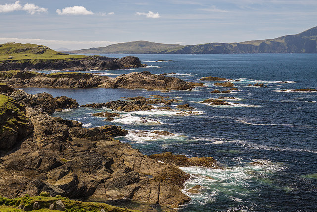 Coastal view from Atlantic Drive, Achill Island, Co. Mayo