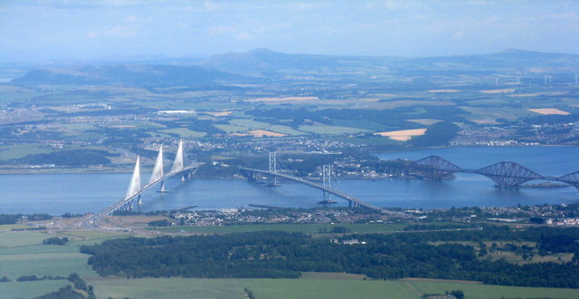 The Firth of Forth and its bridges