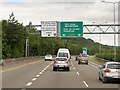 W7472 : Overhead Sign Gantry on the N25 by David Dixon